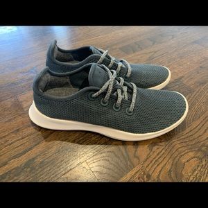 Allbirds Tree Runners Womens Size 9 Shoes Dark Blue Sneakers Athletic Casual EUC